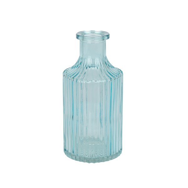 Glasflasche Eva D 7xH14,5 cm blau