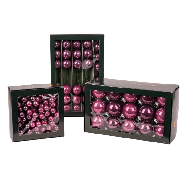 Spiegelbeeren, 20mm, Box/144 St., orchidee