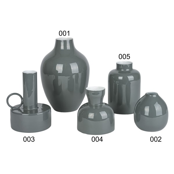 Metall-Vase