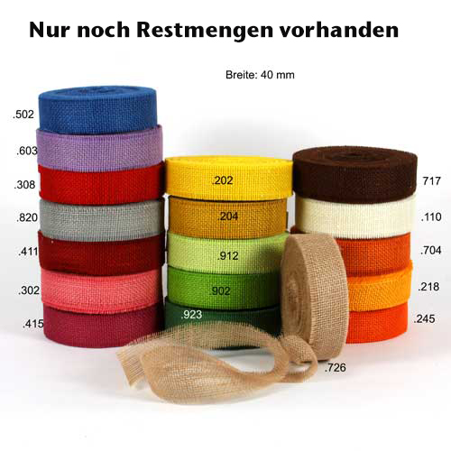 Juteband 50mm Breit Rolle 40 M Natur Kordel Und Filz